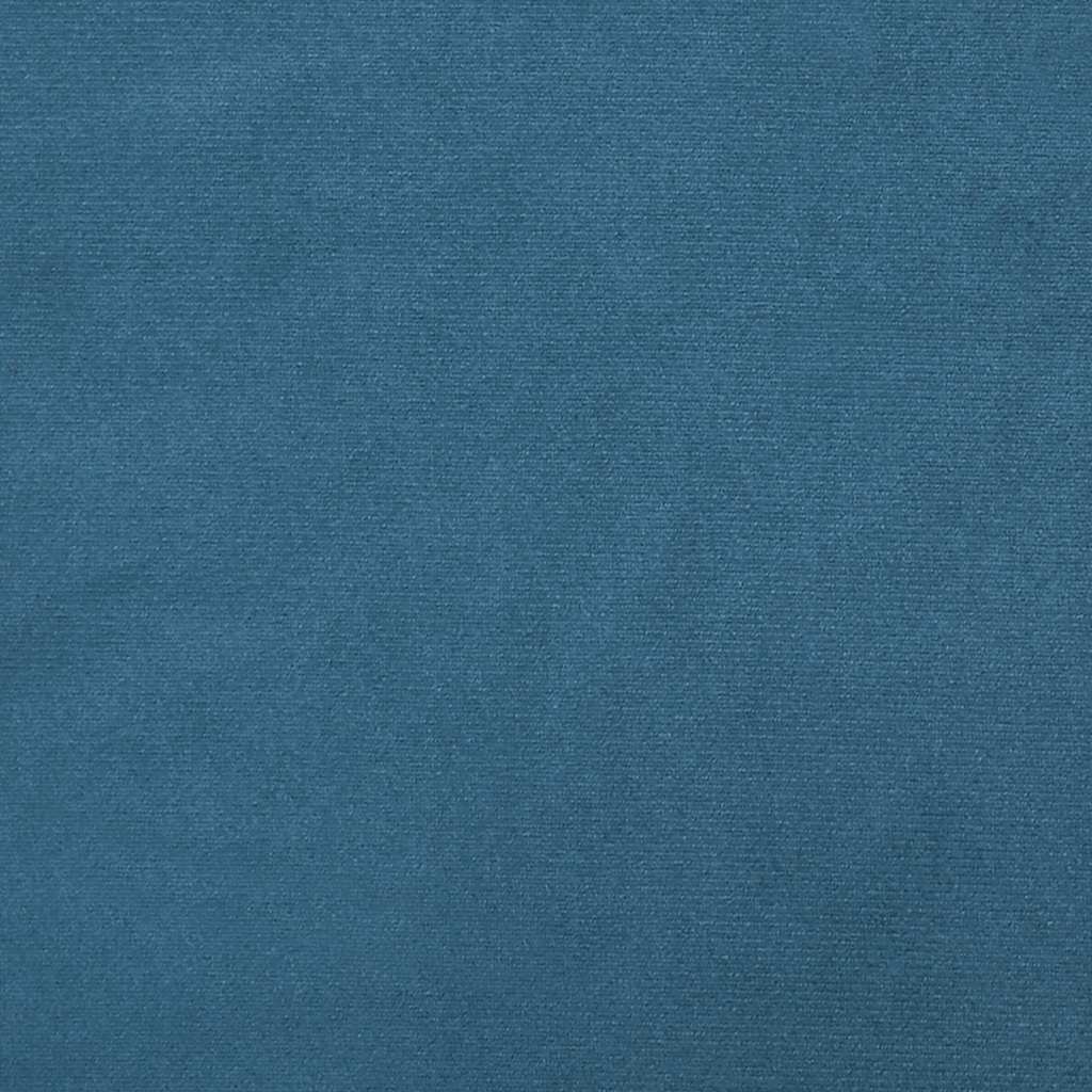 Boxspringbett Mit Matratze Dunkel Samt Blau