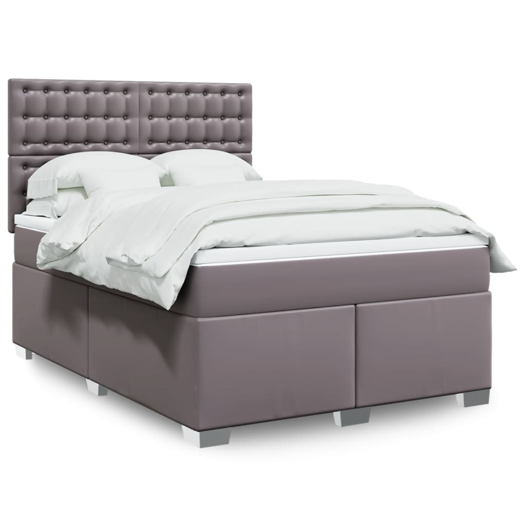 Boxspringbett Mit Matratze Kunstleder