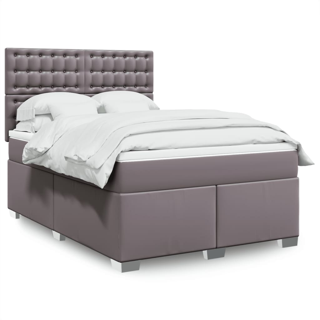 Boxspringbett Mit Matratze Kunstleder