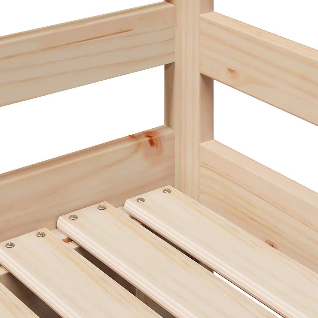 Tagesbett Ausziehbar Mit Schubladen Ohne Matratze 90X190 Cm