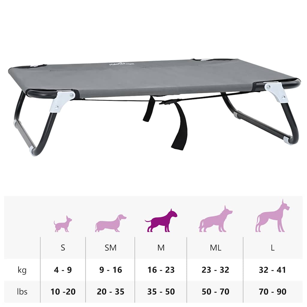 Hundebett M Oxford-Gewebe Und Stahl