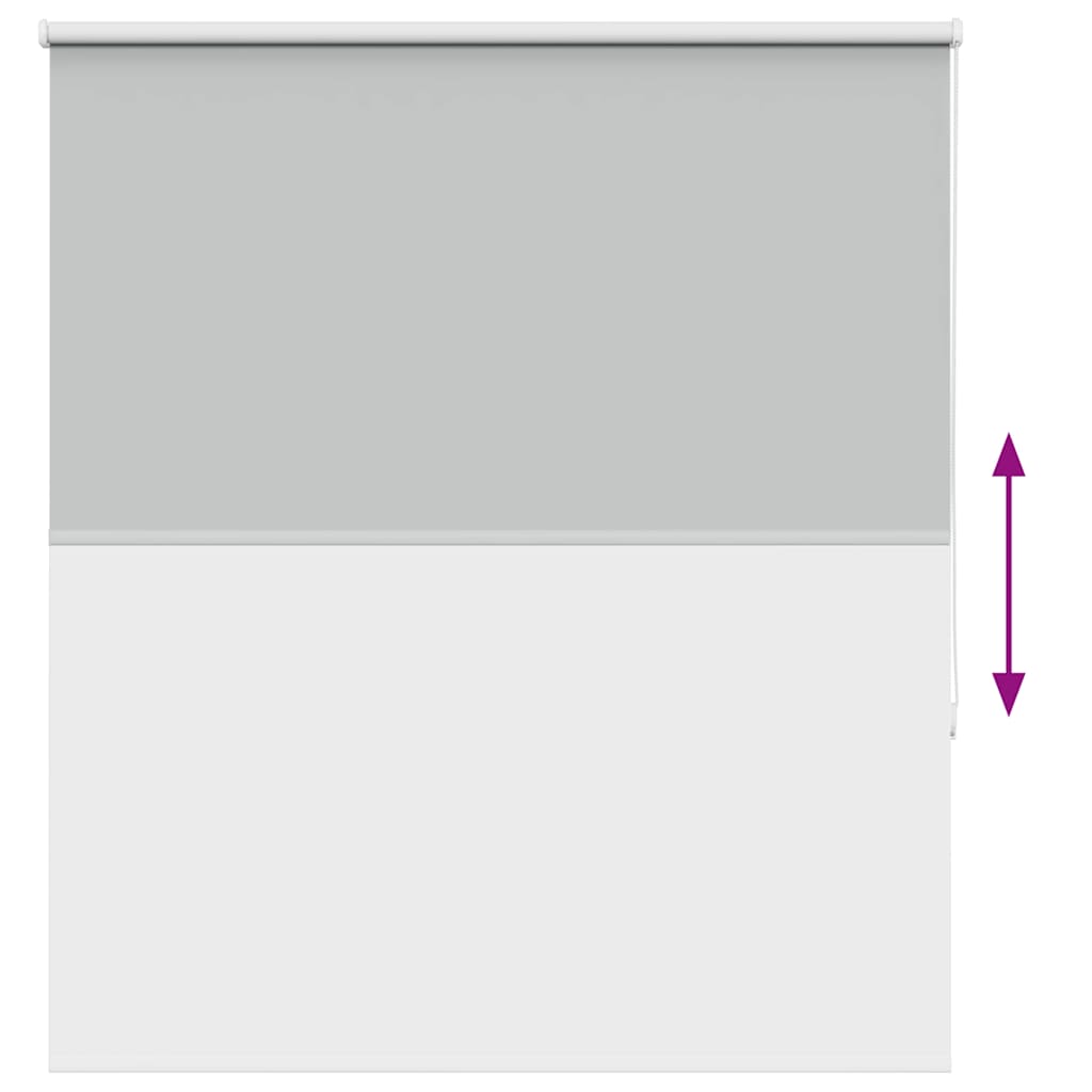 Verdunkelungsrollo 120X130Cm Stoffbreite 116,6Cm Hellgrau