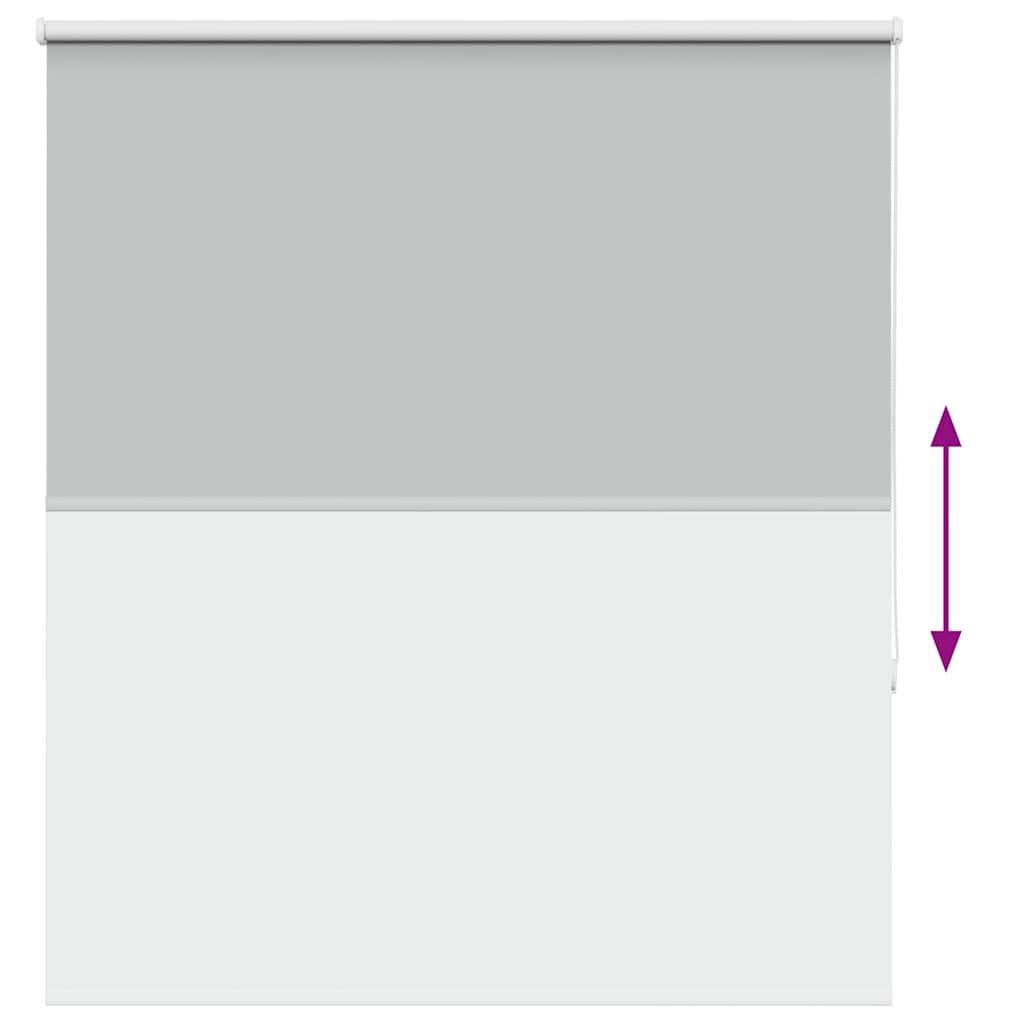 Verdunkelungsrollo 135X130Cm Stoffbreite 131,6Cm Hellgrau