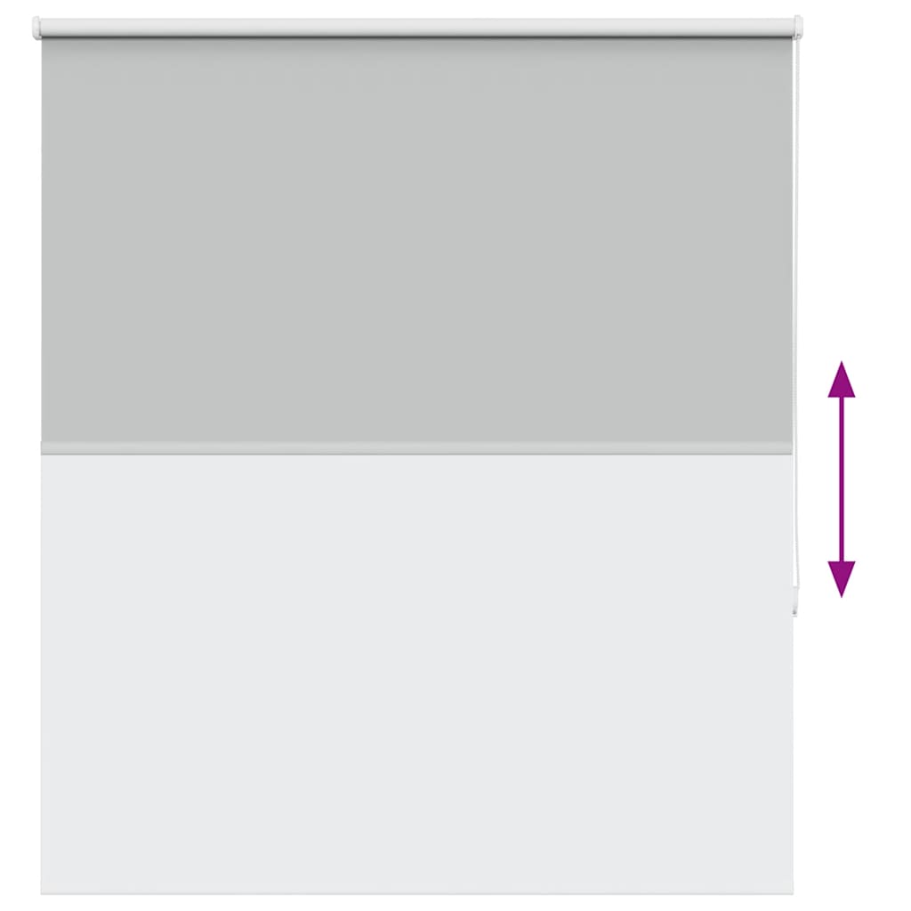 Verdunkelungsrollo 140X130Cm Stoffbreite 136,6Cm Hellgrau