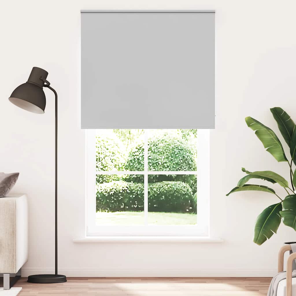Verdunkelungsrollo 135X210Cm Stoffbreite 131,6Cm Hellgrau