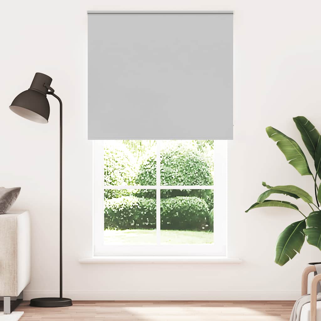 Verdunkelungsrollo 140X210Cm Stoffbreite 136,6Cm Hellgrau