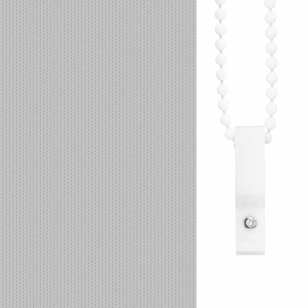 Verdunkelungsrollo 140X210Cm Stoffbreite 136,6Cm Hellgrau