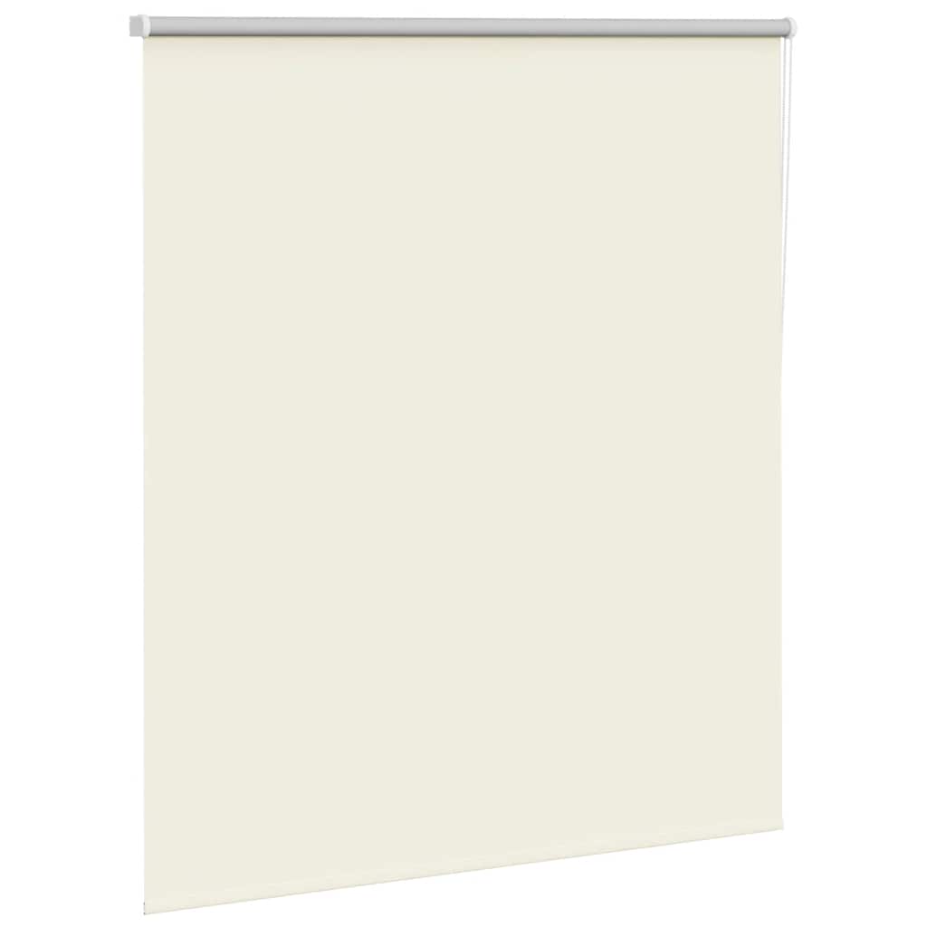 Verdunkelungsrollo Cremeweiß 140X150Cm Stoffbreite 136,6Cm Gebrochen Weiß