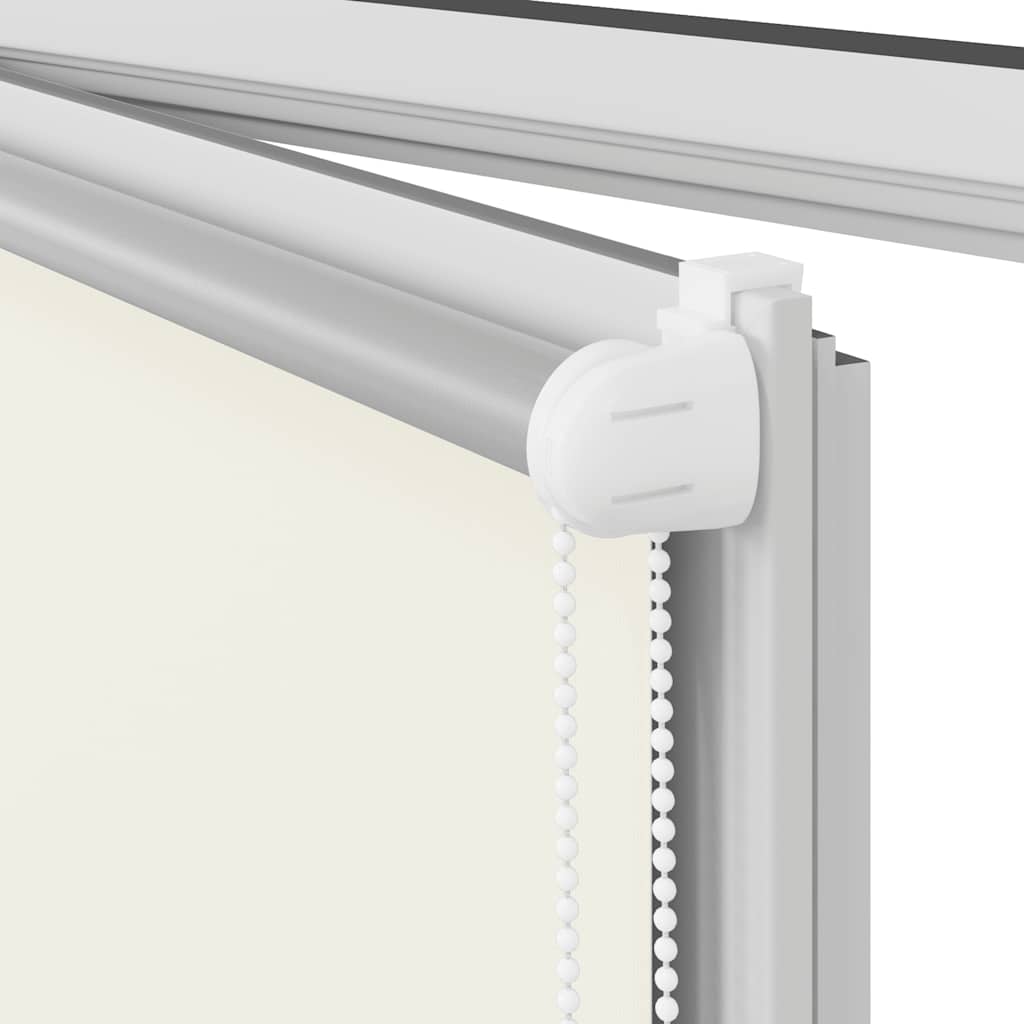 Verdunkelungsrollo Cremeweiß 115X175Cm Stoffbreite 110,7Cm Gebrochen Weiß
