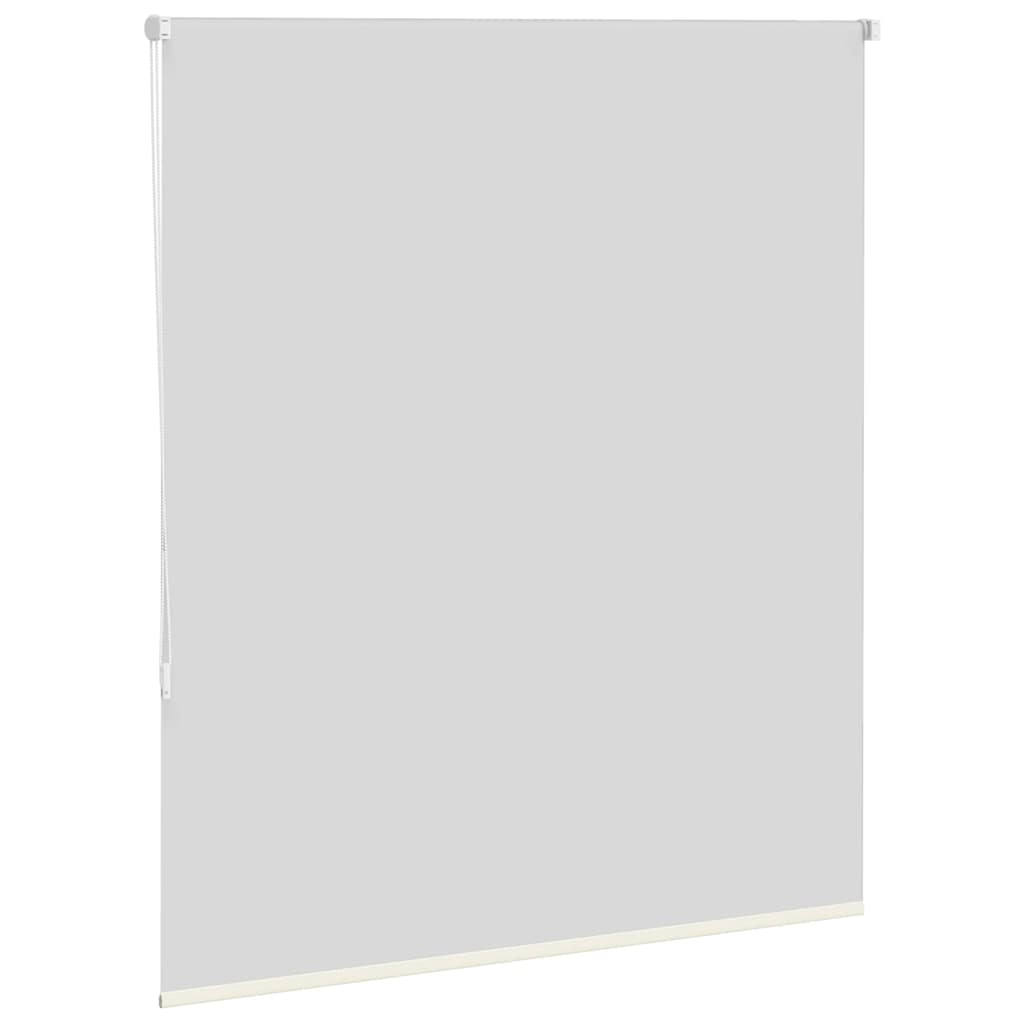 Verdunkelungsrollo Cremeweiß 140X175Cm Stoffbreite 136,6Cm Gebrochen Weiß