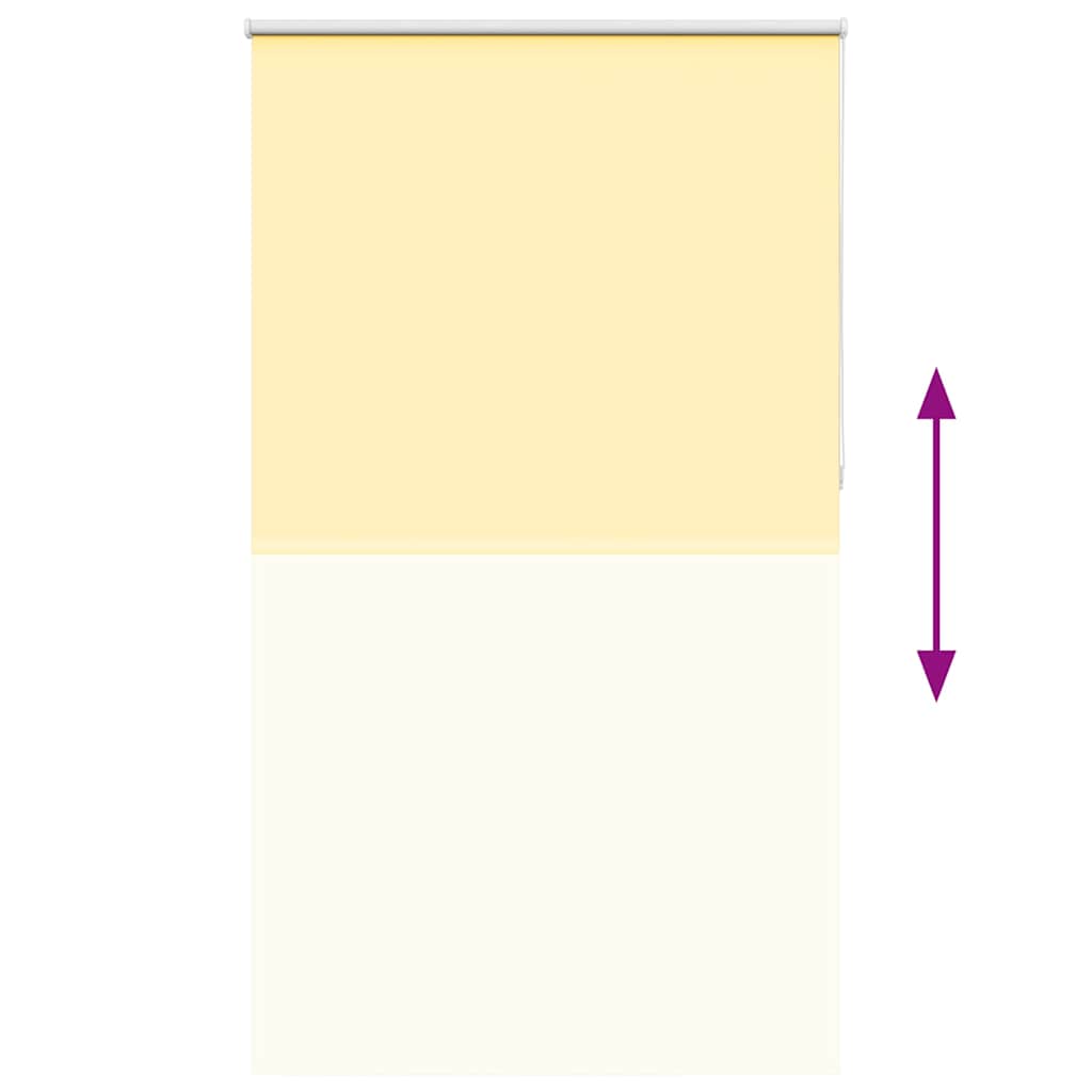 Verdunkelungsrollo 140X230Cm Stoffbreite 136,6Cm Polyester Gelb