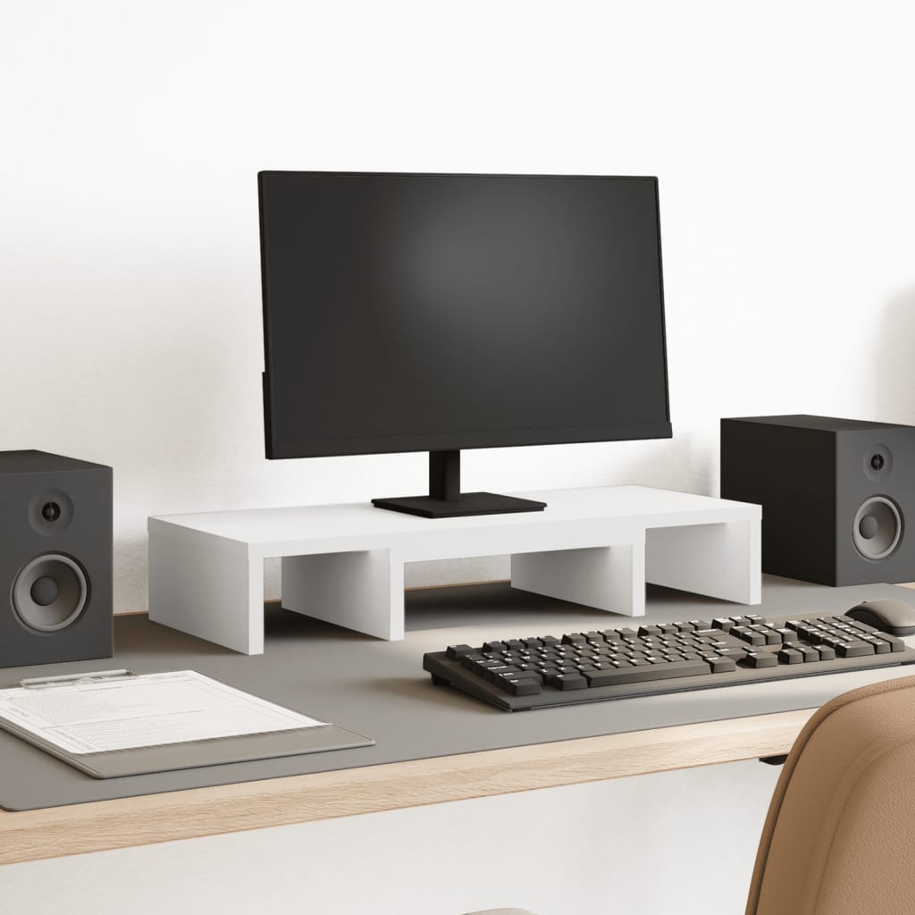 Monitorständer Verstellbar Sonoma-Eiche 80X24X10,5 Cm