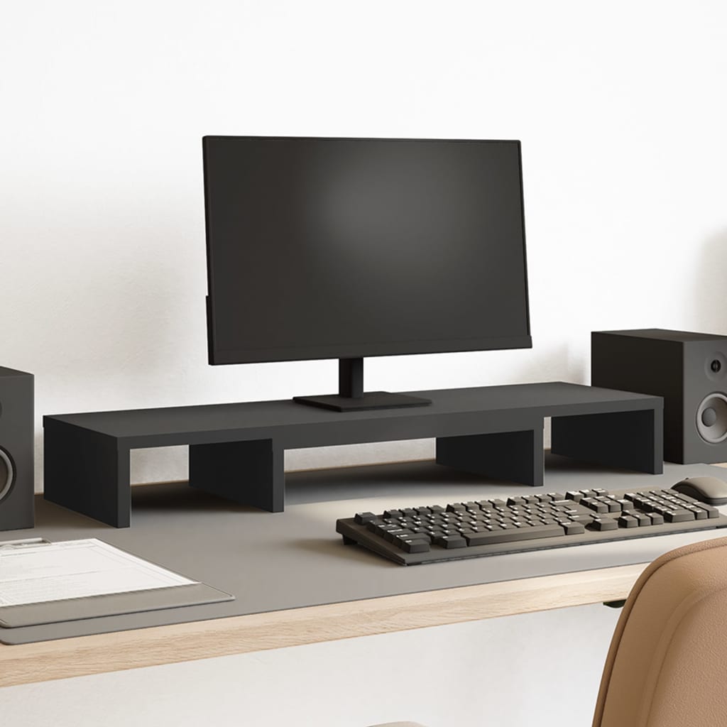 Monitorständer Verstellbar Sonoma-Eiche 80X24X10,5 Cm