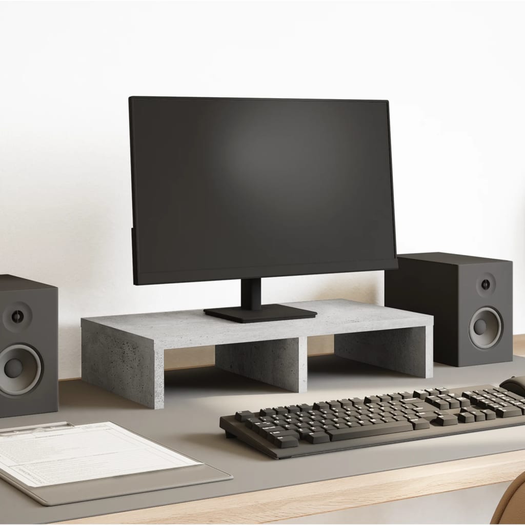 Monitorständer Eichen-Optik Holzwerkstoff