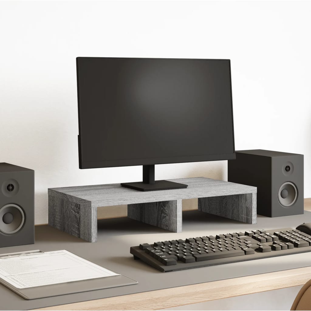 Monitorständer Eichen-Optik Holzwerkstoff