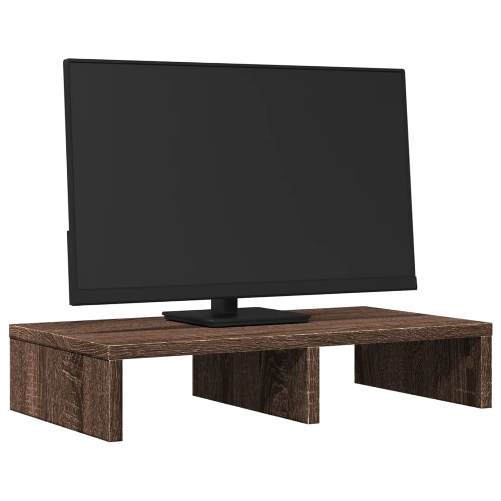 Monitorständer Eichen-Optik Holzwerkstoff