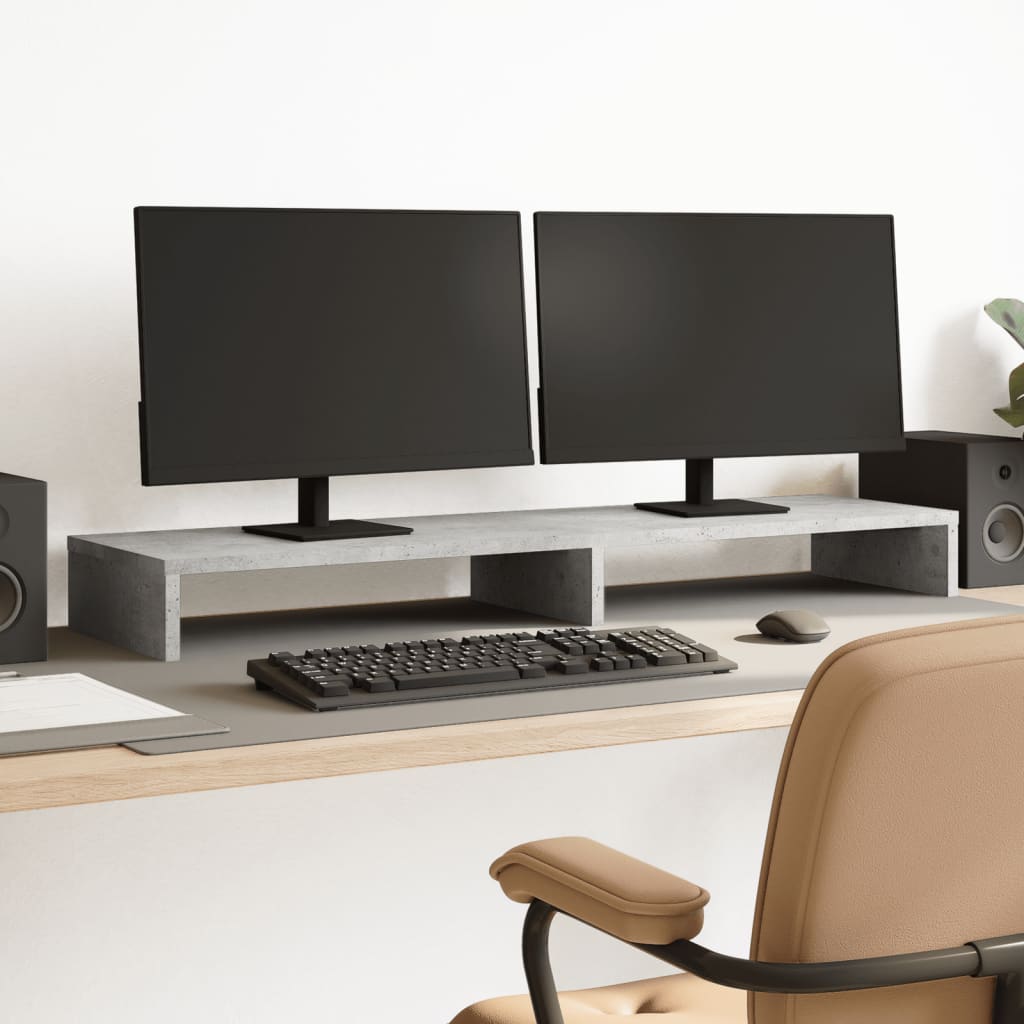 Monitorständer Eichen-Optik Holzwerkstoff