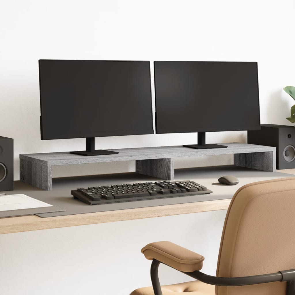 Monitorständer Eichen-Optik Holzwerkstoff
