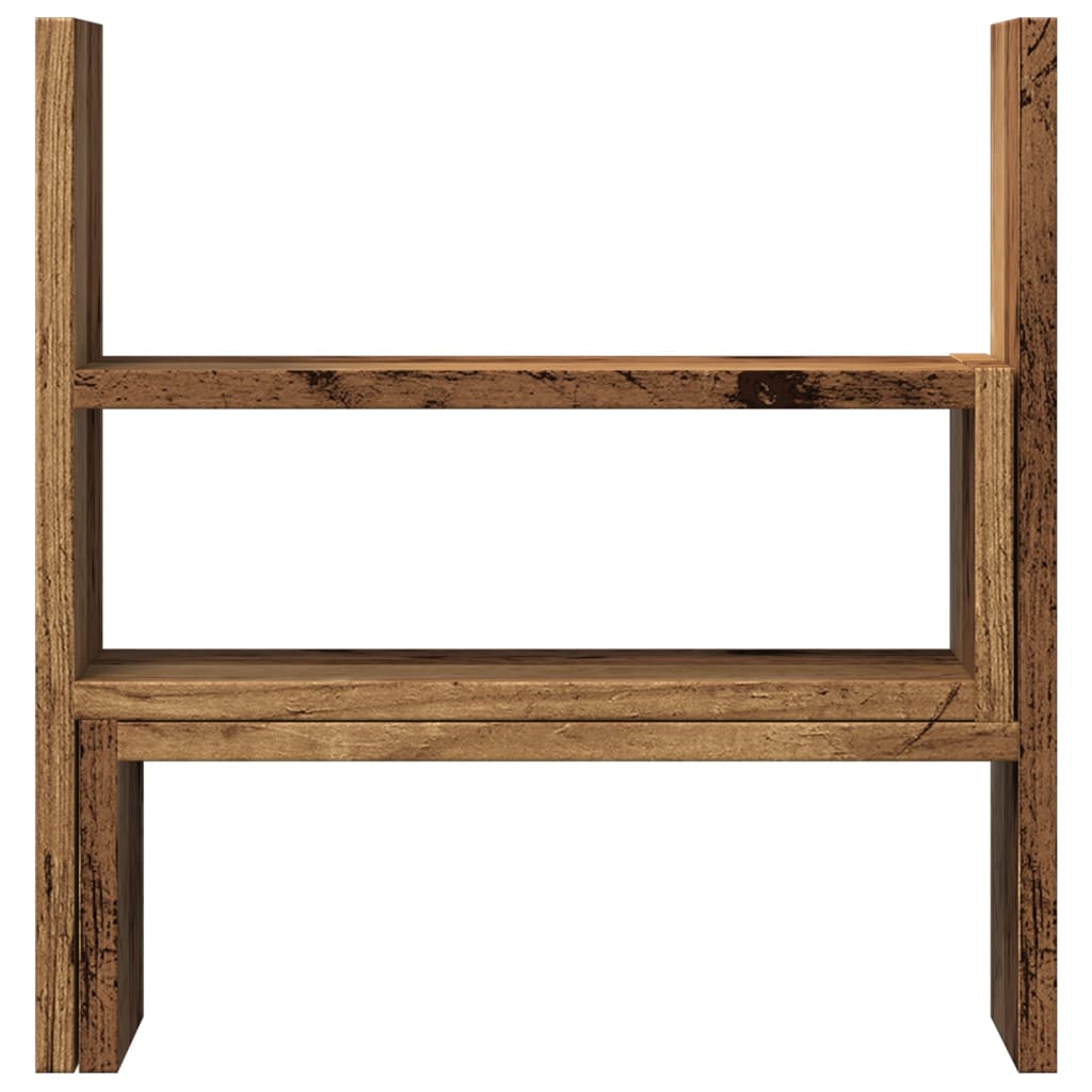Schreibtisch-Organizer Verstellbar -Optik 40X17X41 Cm