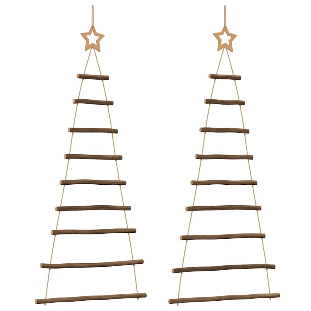 Weihnachtsbäume Mit Spitzensternen Aufhängen 2 Stk.