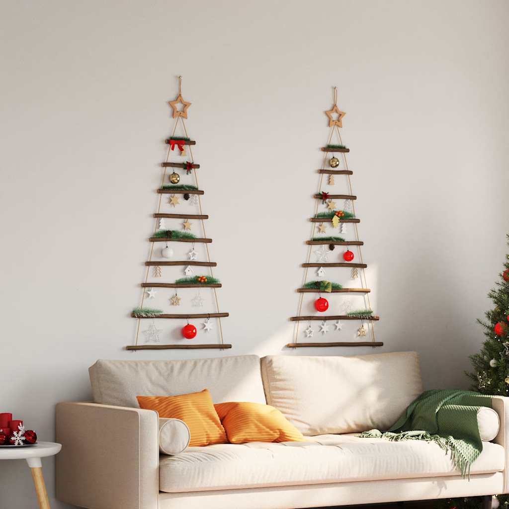 Weihnachtsbäume Mit Spitzensternen Aufhängen 2 Stk.