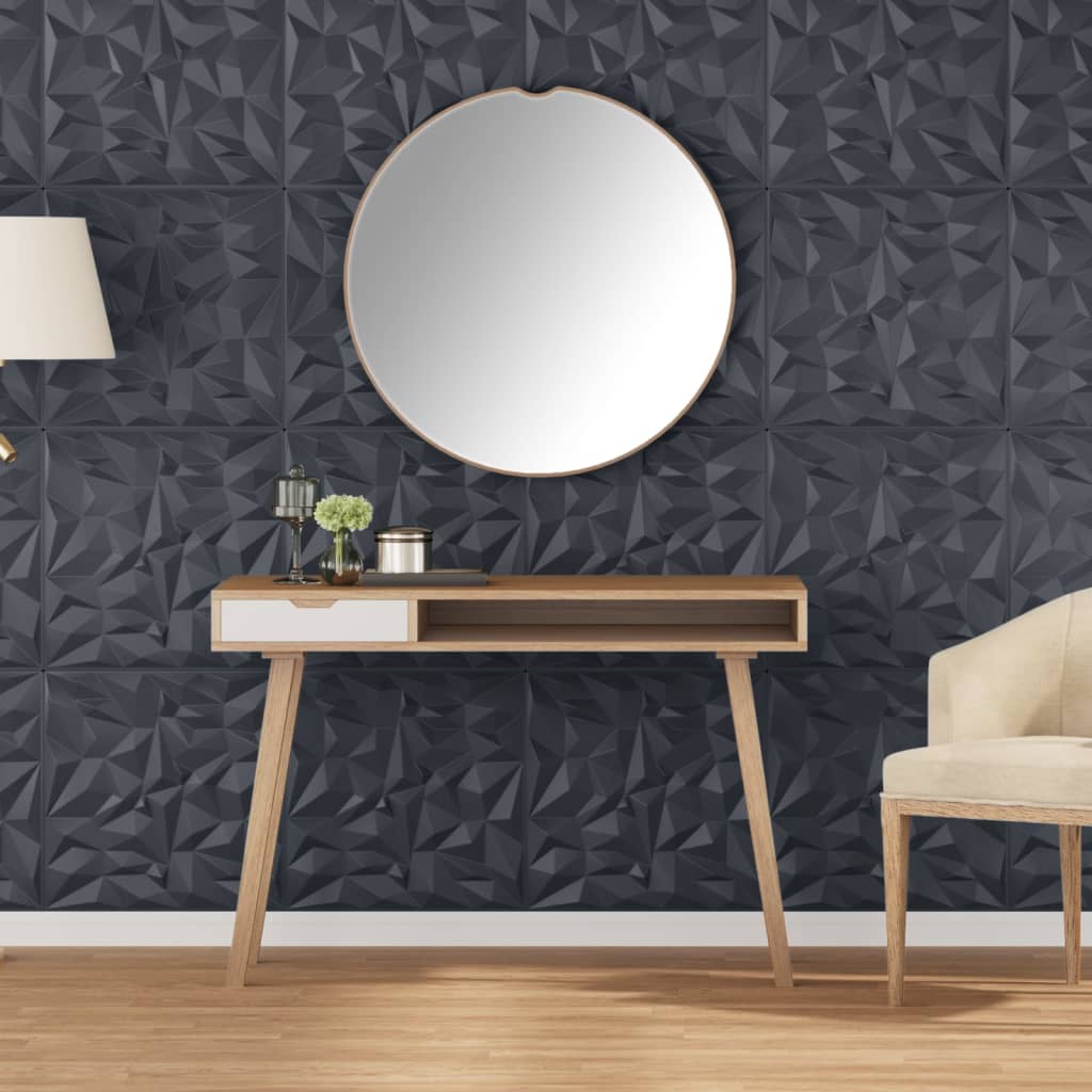 3D-Wandpaneele 48 Stk. 50X50 Cm 12 M²