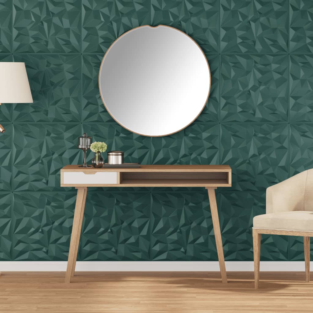 3D-Wandpaneele 48 Stk. 50X50 Cm 12 M²