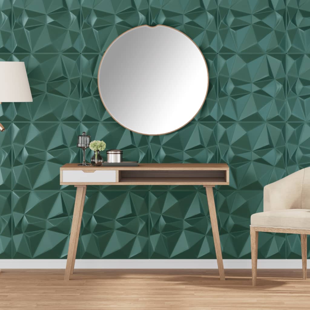 3D-Wandpaneele 48 Stk. 50X50 Cm 12 M²