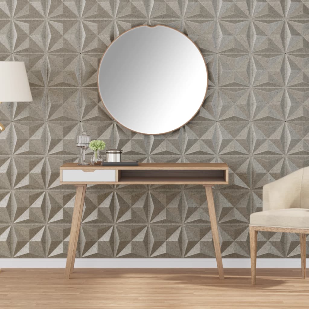 3D-Wandpaneele 48 Stk. 50X50 Cm 12 M²