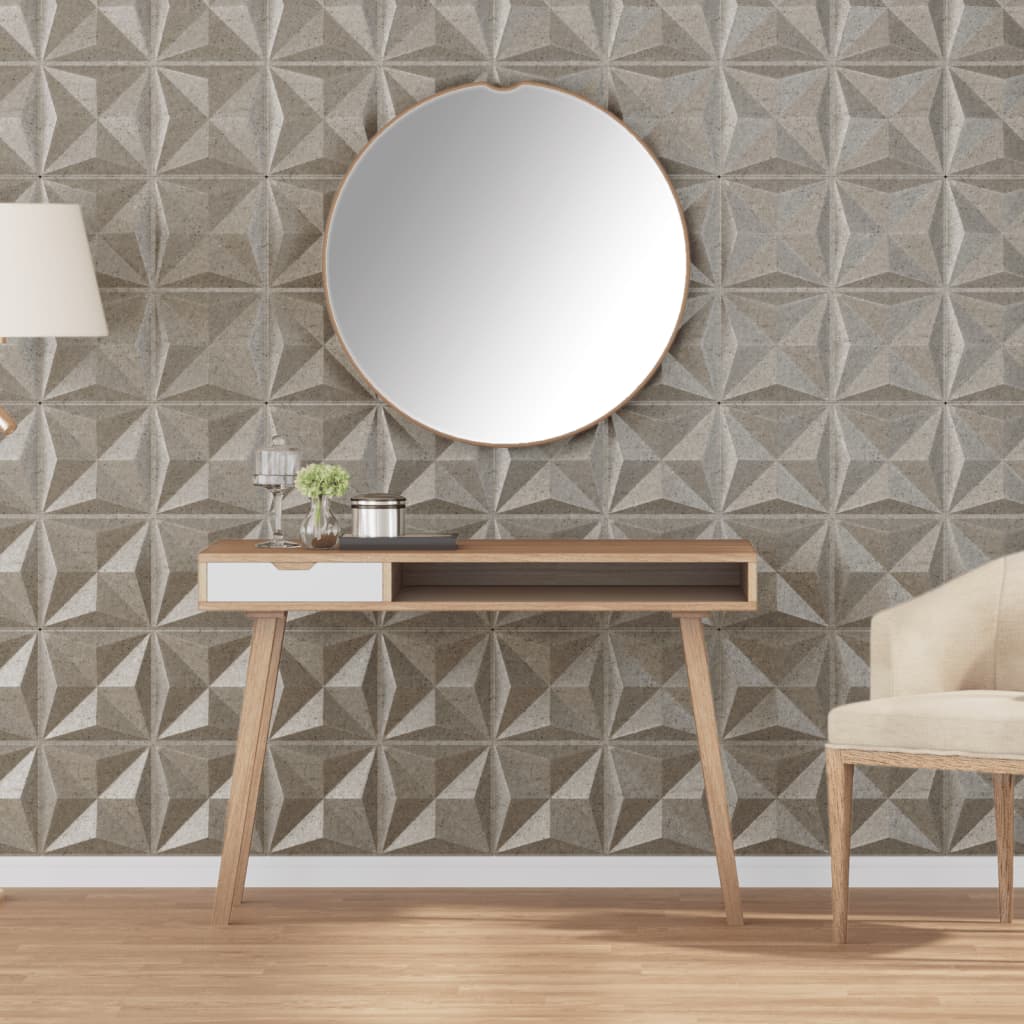 3D-Wandpaneele 48 Stk. 50X50 Cm 12 M²