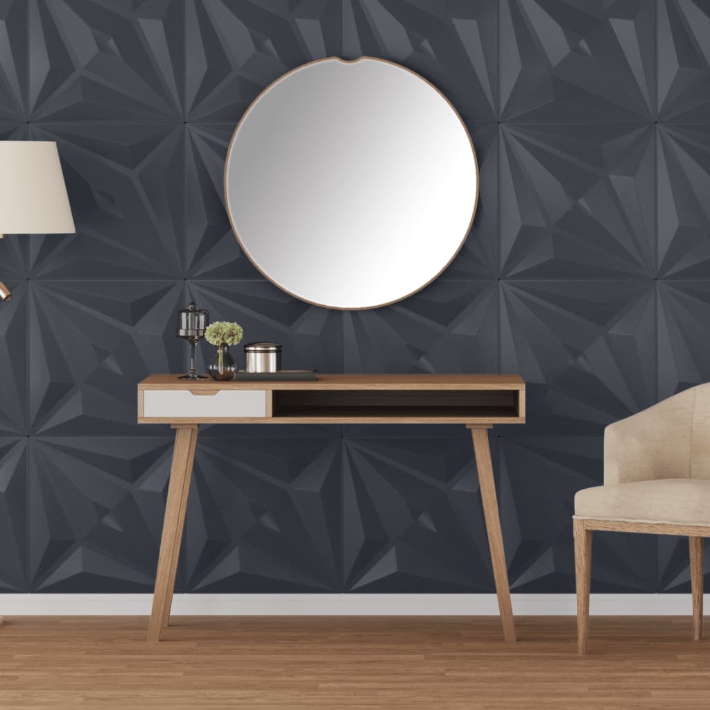 3D-Wandpaneele 48 Stk. 50X50 Cm 12 M²