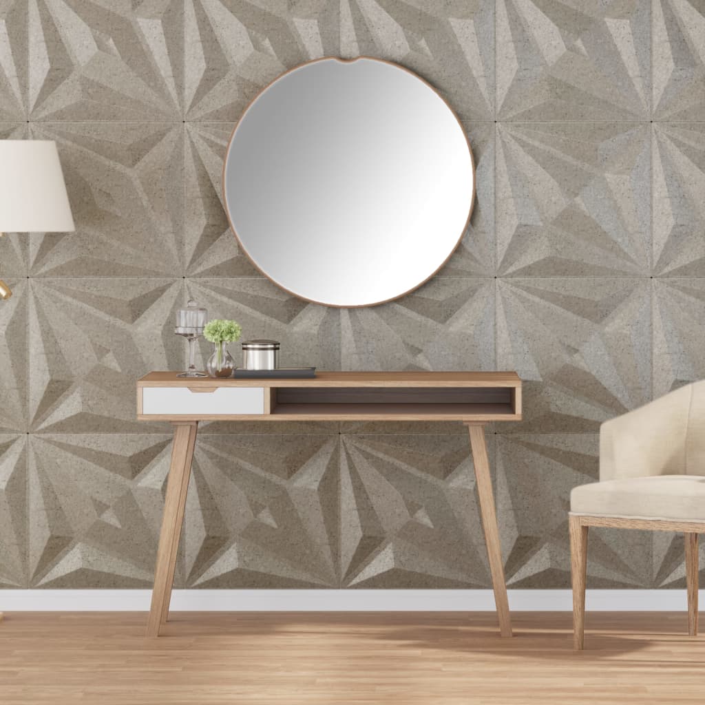 3D-Wandpaneele 48 Stk. 50X50 Cm 12 M²