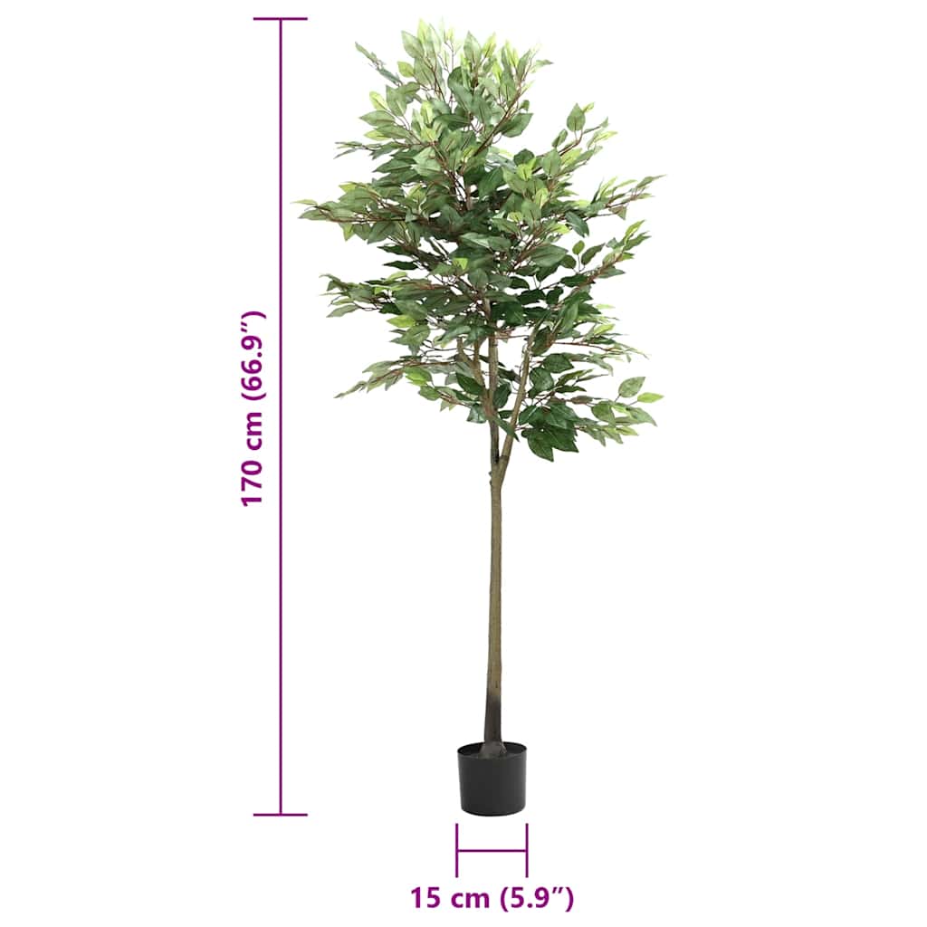 Ficusbaum Künstlich 756 Blätter Grün