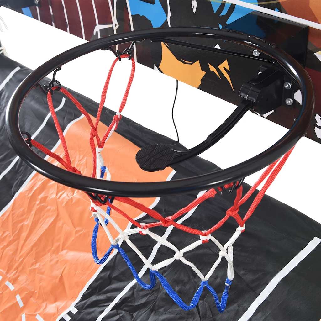 Arcade-Basketballspiel Mit 4 Bällen Für 2 Spieler