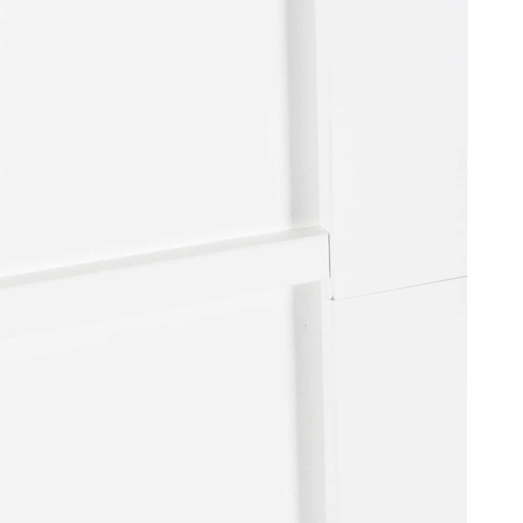 Schiebetür Mit Hardware-Set Weiß Massivholz Kiefer Weiß Und Schwarz