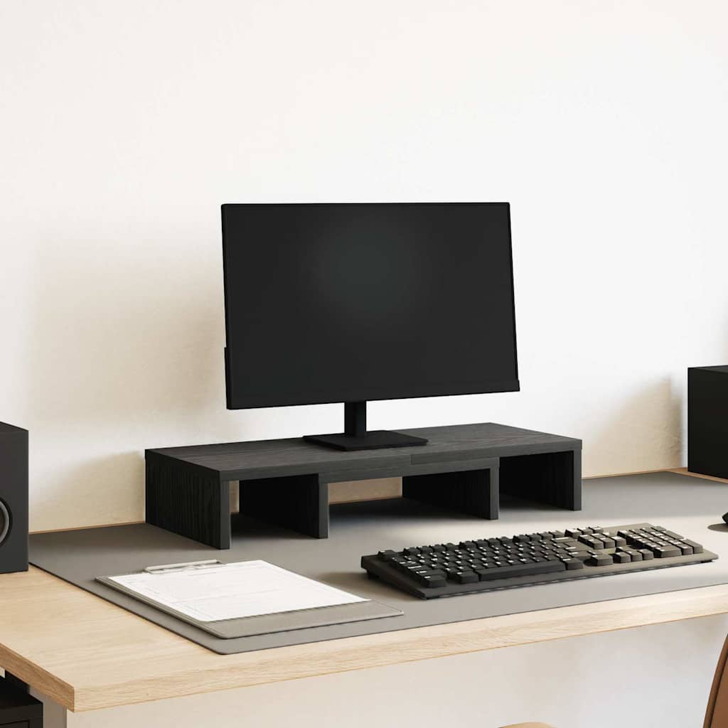 Monitorständer Verstellbar Sonoma-Eiche 80X24X10,5 Cm