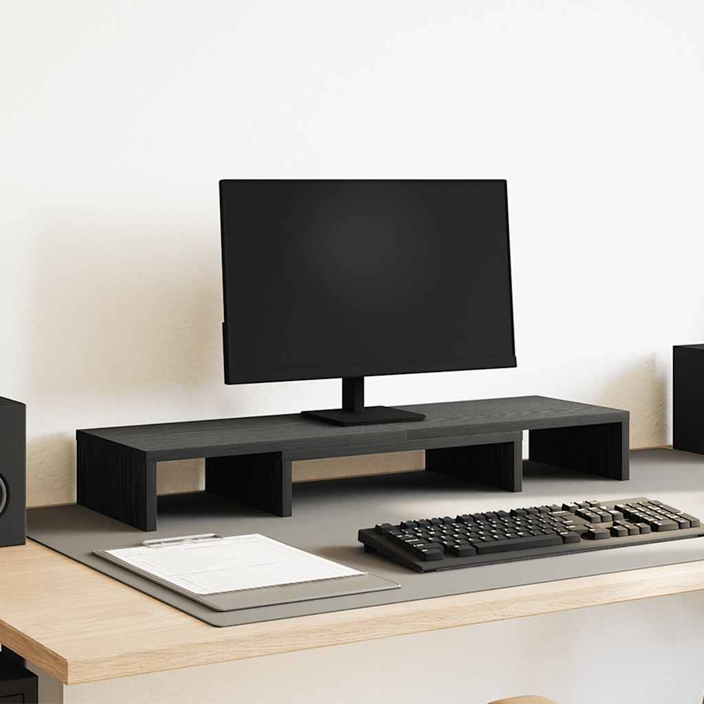 Monitorständer Verstellbar Sonoma-Eiche 80X24X10,5 Cm