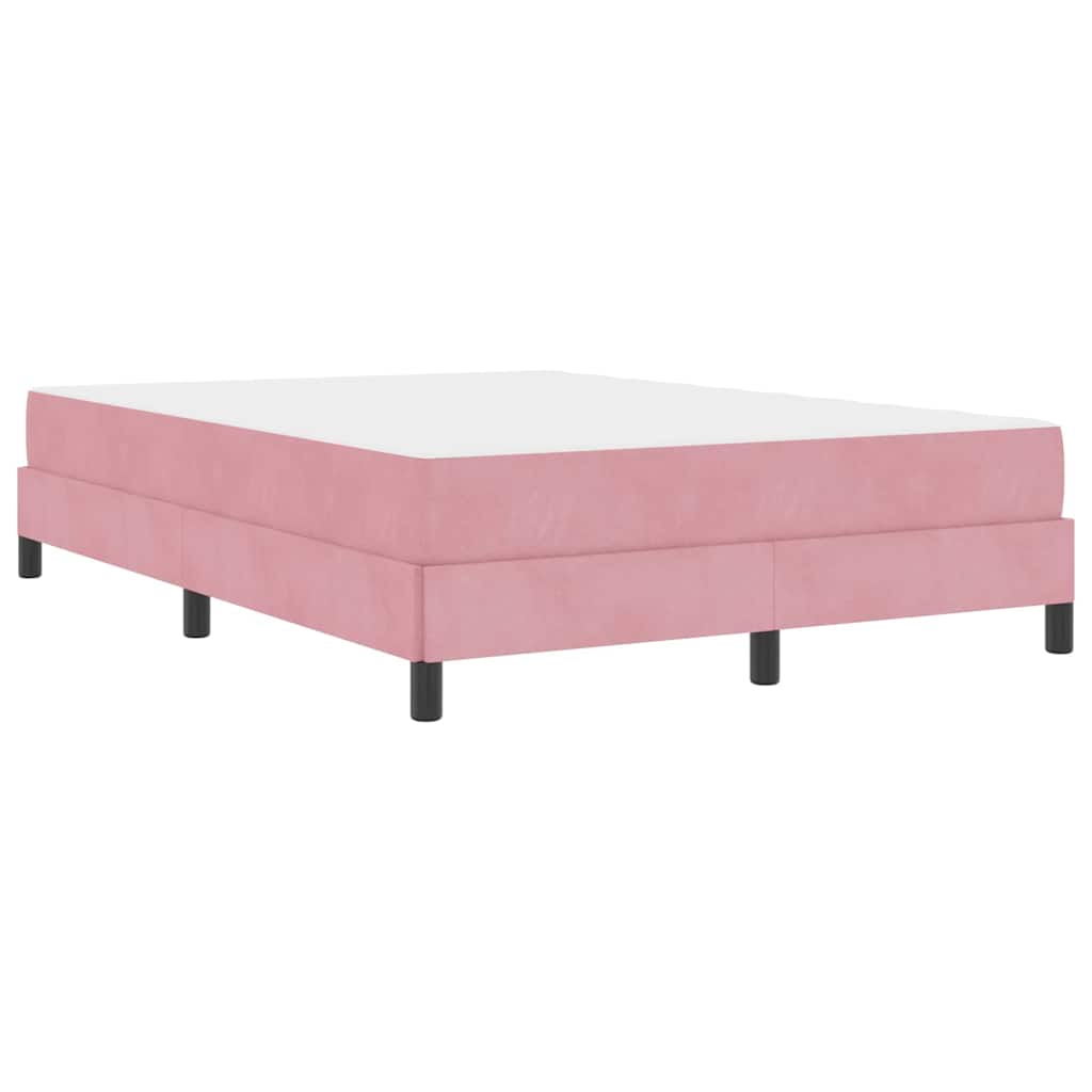 Boxspringbett Mit Matratze Mit Matratze Samt Rosa