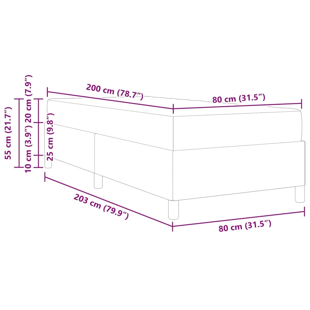 Boxspringbett Und Braun Und Weiß Stoff