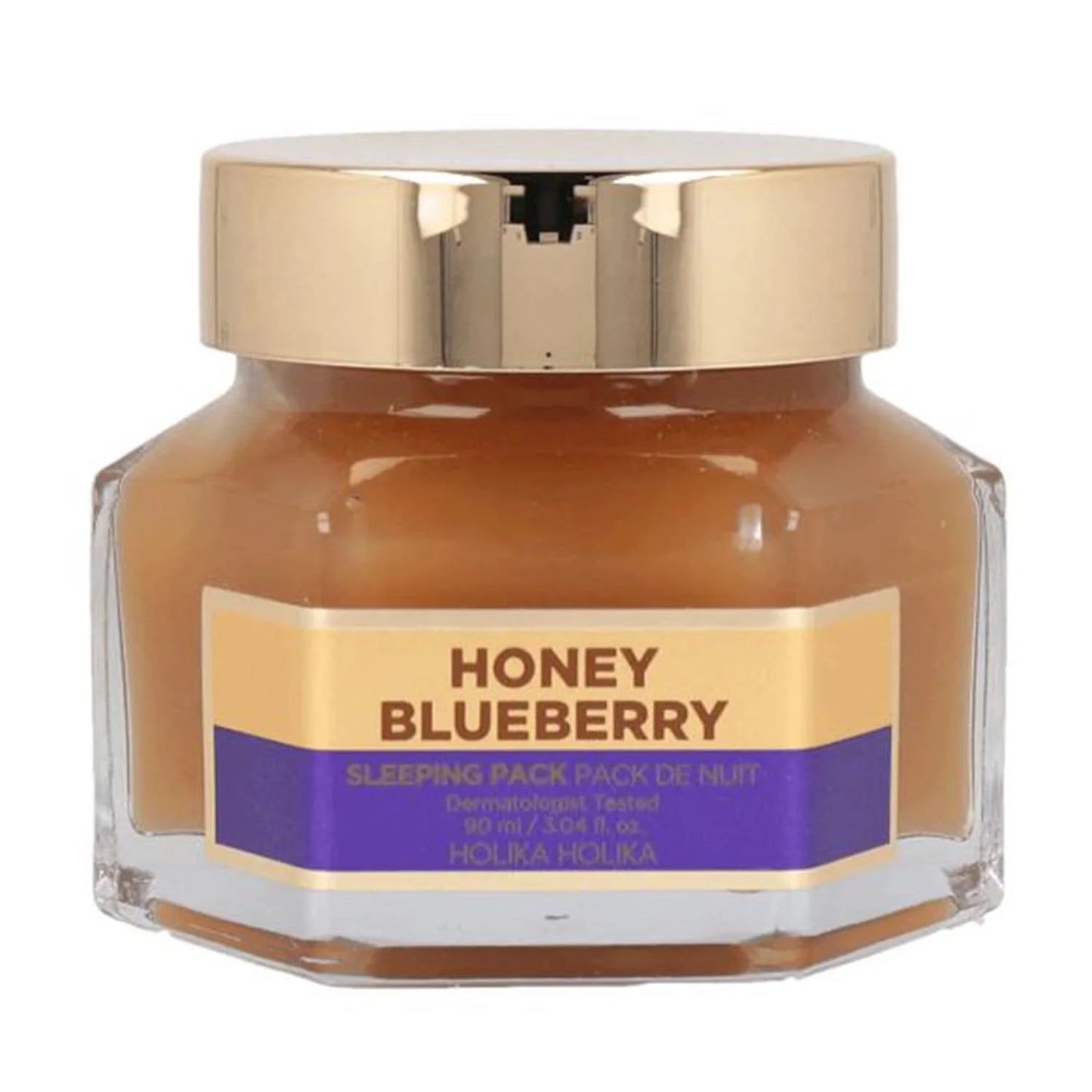 HOLIKA HOLIKA Honey Blueberry Sleeping Pack De Nuit 90 ml Nachtpflege Gelmaske Kosmetik