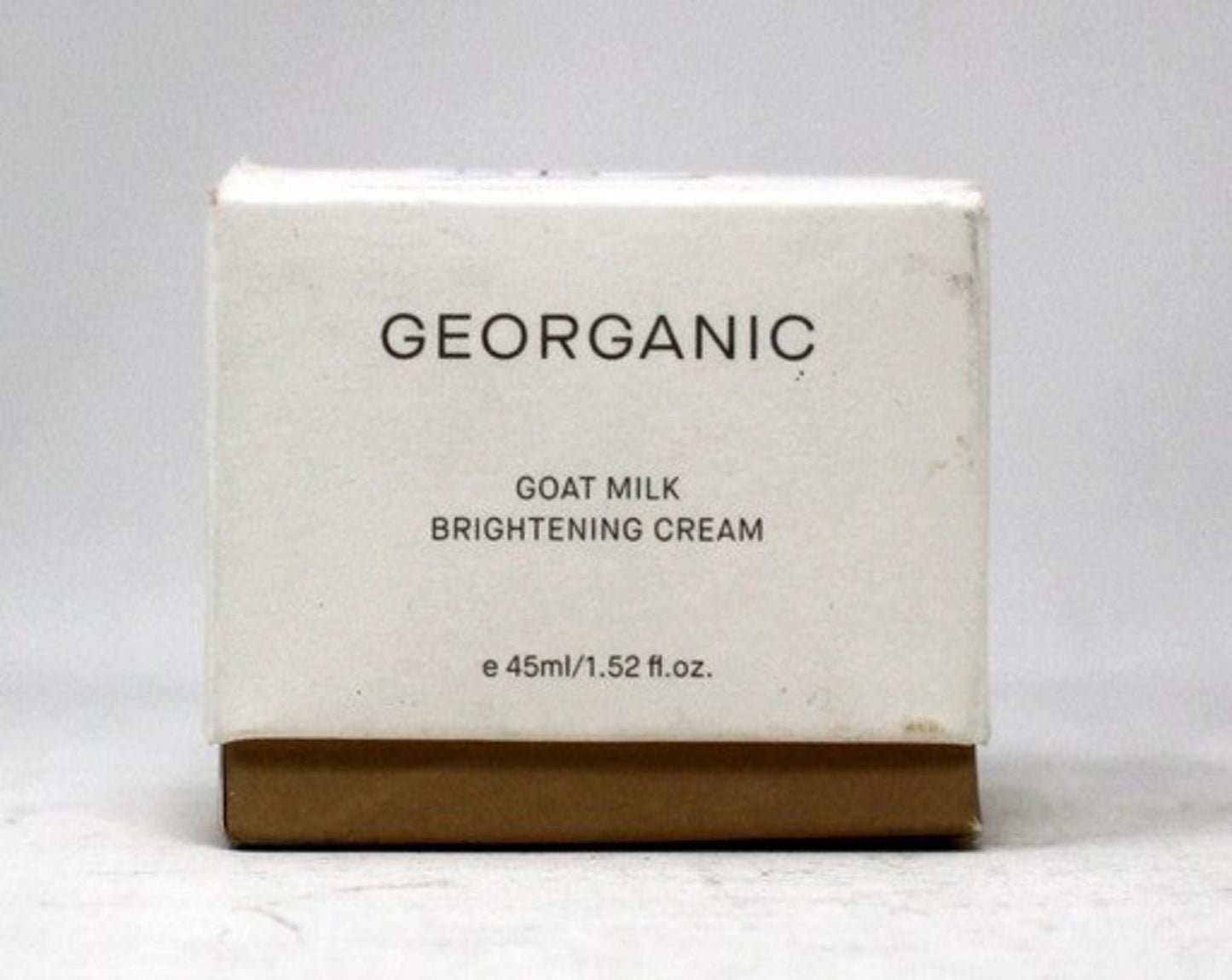 Georganic Georganic, Goat Milk Brightening, Aufhellung, Sahne, Für das Gesicht, 45 ml Regular