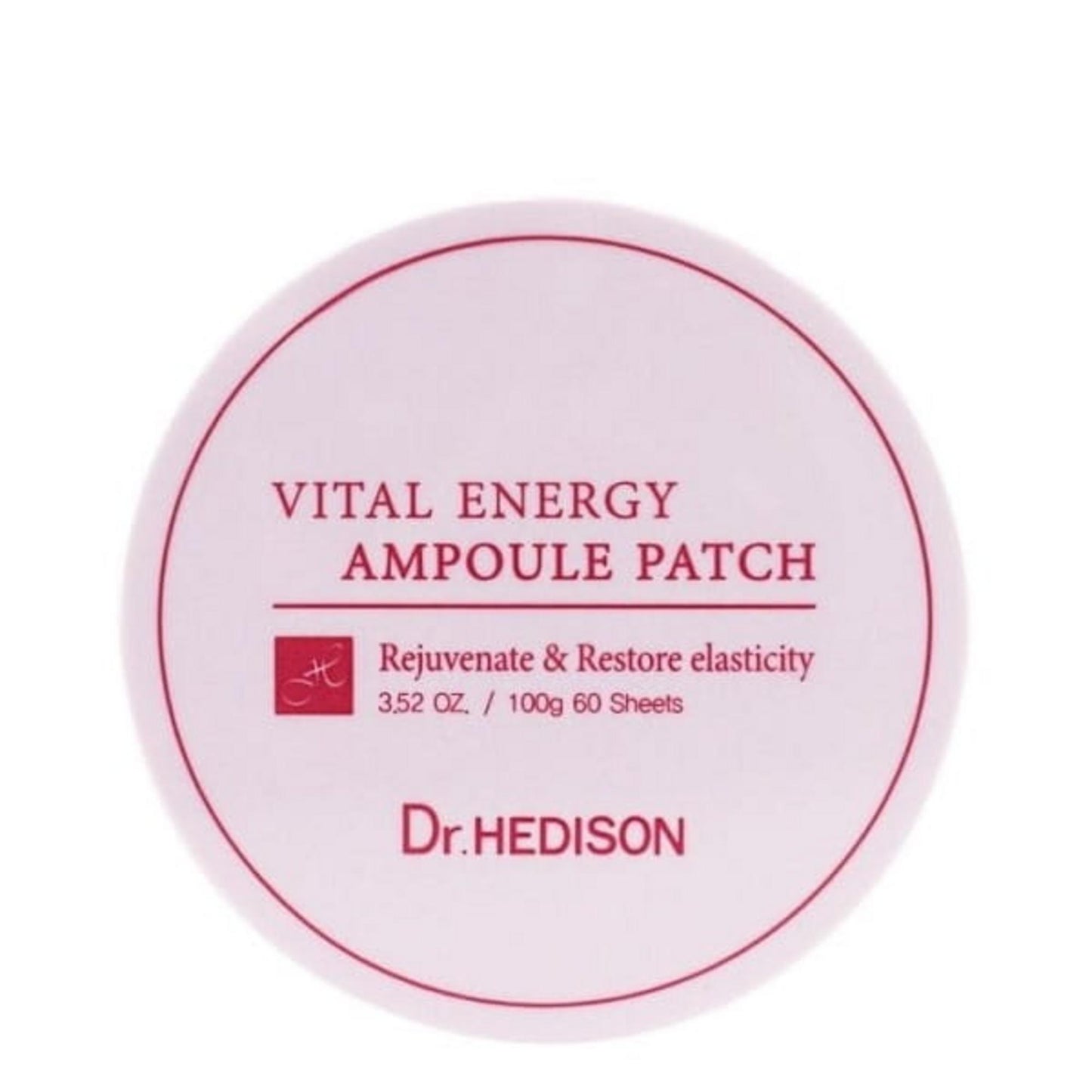Dr. Hedison Dr. Hedison, Vital Energy, Verjüngen, Augenklappe, 60 stk, 1.4 g Regular