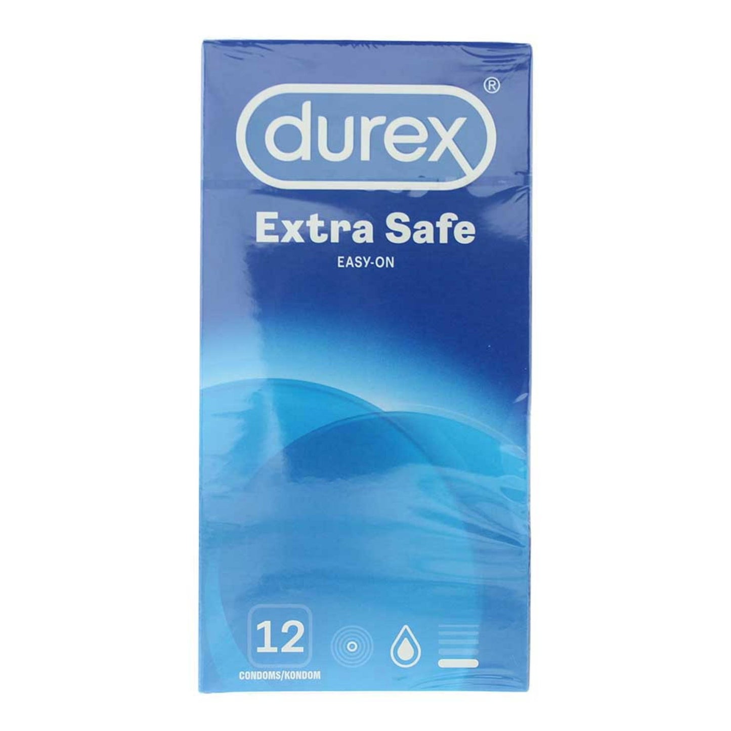 Durex Setzen, Durex, Extra Safe, Männliche Kondome, Regular Fit, Latex, 12 stk