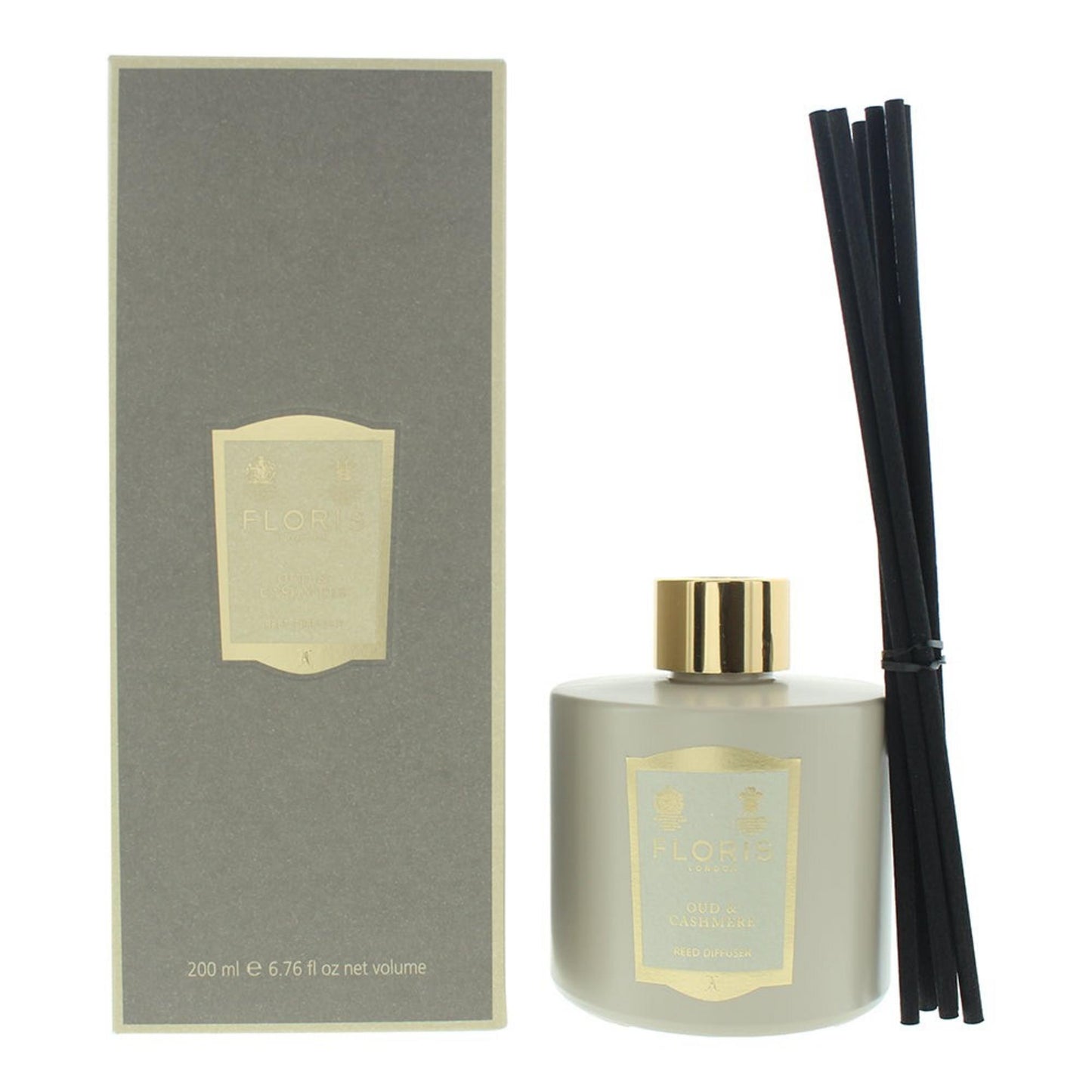 Floris Of London Oud And Cashmere Schilfdiffusor 200 ml – Eleganter Raumduft