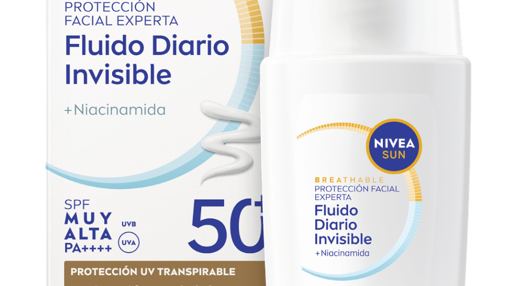 NIVEA Sun Fluido Invisible Diario Spf50 Liposan Spf50 Pack 2 Piezas Sonnenpflege