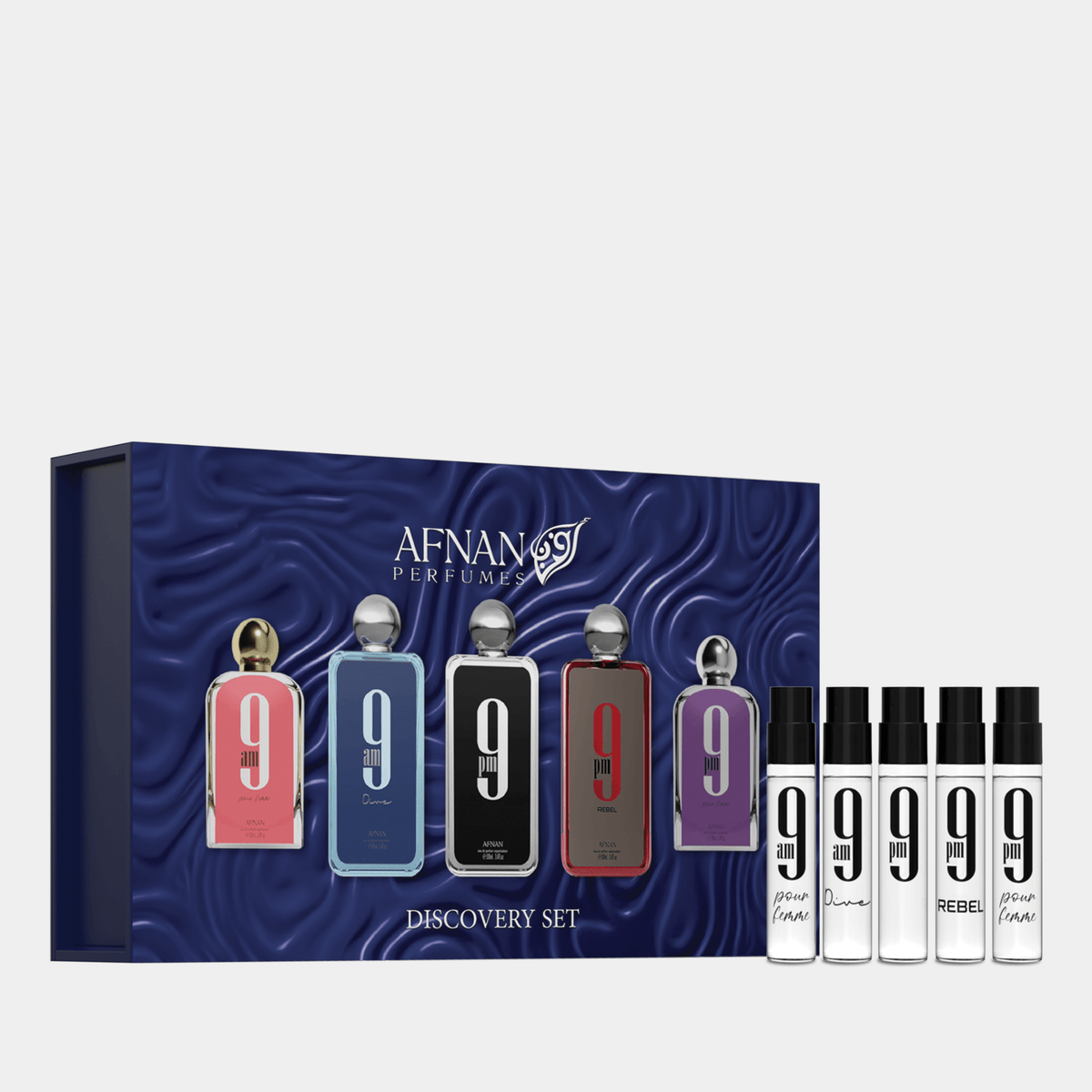 Afnan 9 Series Discovery Set – Duftproben | 5 × 2 ml