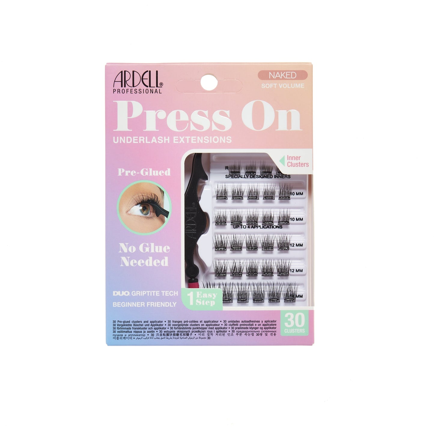 ARDELL ARDELL Press On Pre-Glued Underlash Extensions Naked Soft Volume 30 Stück Kosmetik