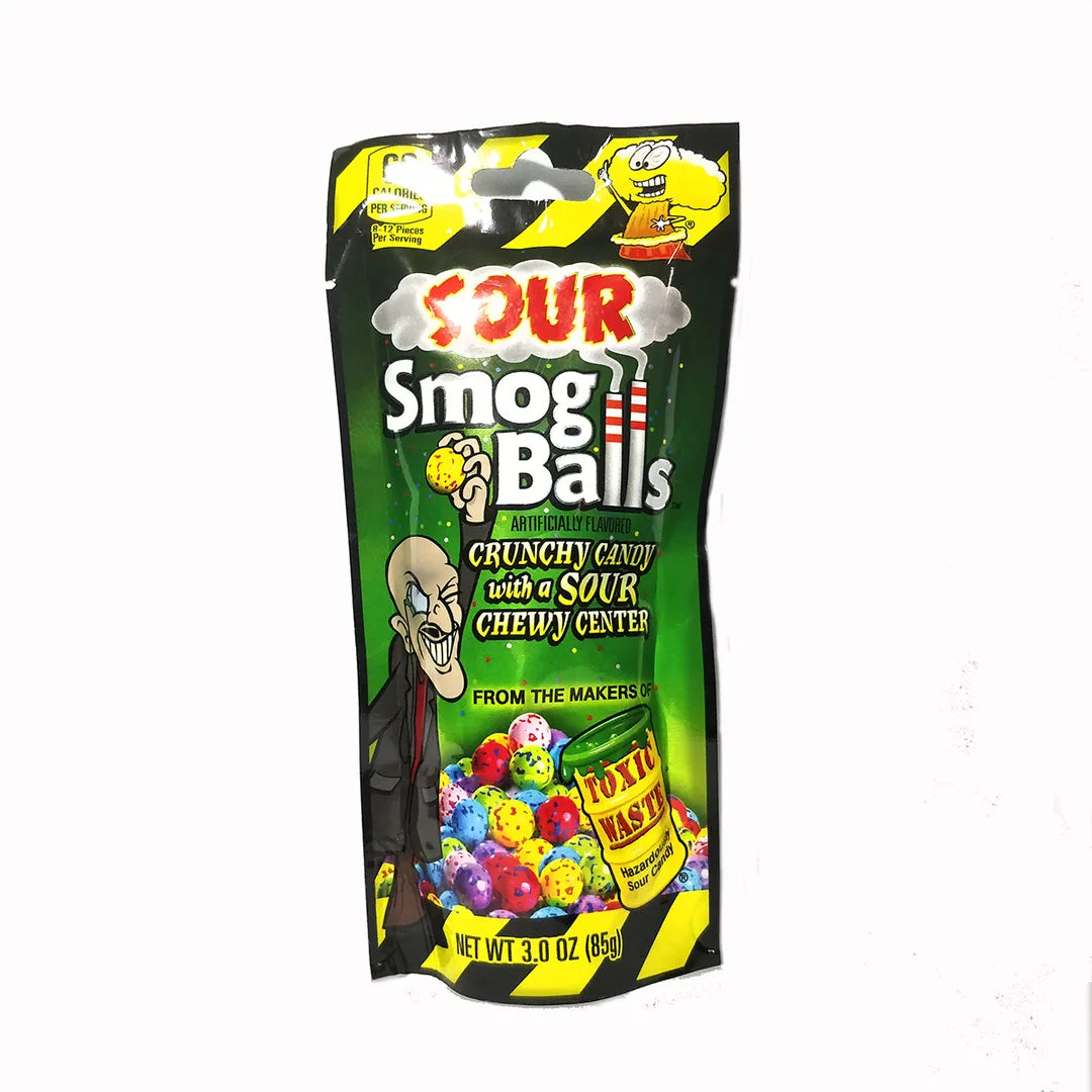 Toxic Waste Sour Smog Balls Pouch 85g