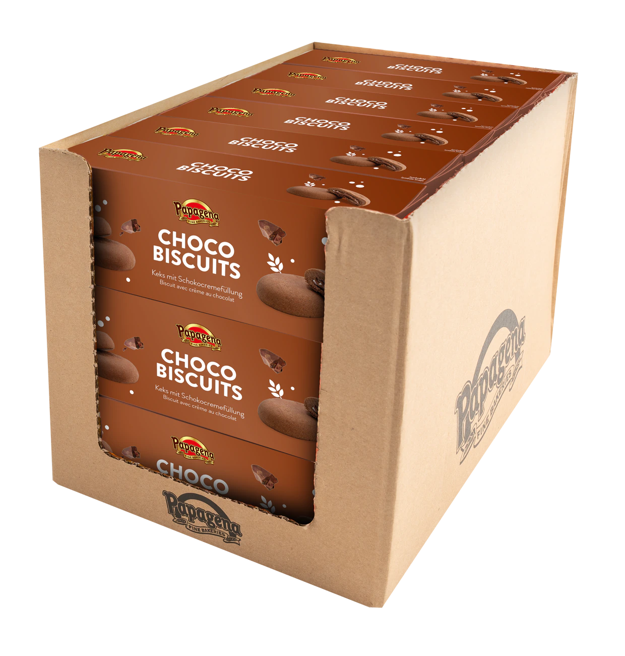 Biscuits mit Schokocremefüllung 150g