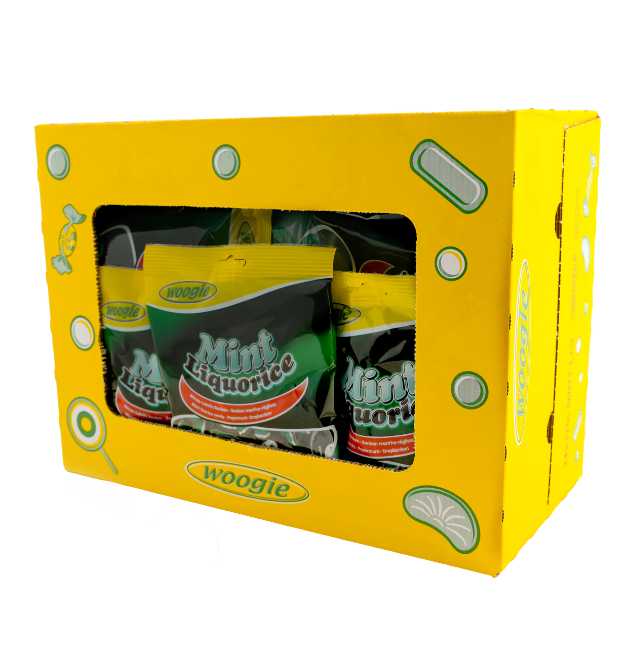 Woogi Bonbons Mint Lakritze 170g